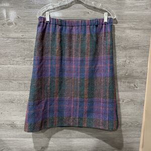 Plaid Mini Skirt - Multicolor